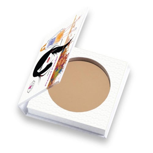 ليف بودرة مضغوطه لتثبيت المكياج وتوحيد للون البشره