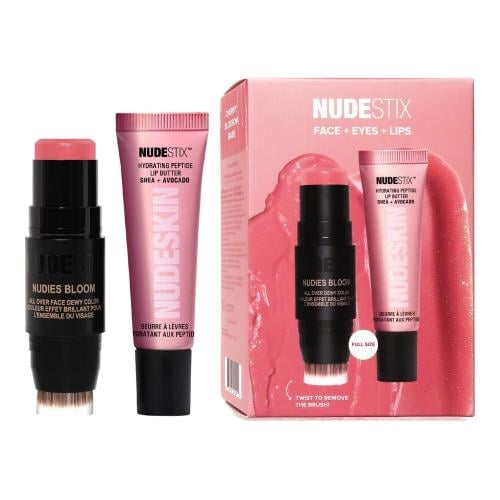 مجموعة نودستيكس روزي بينك جلو بلاش آند ليب 2 قطع