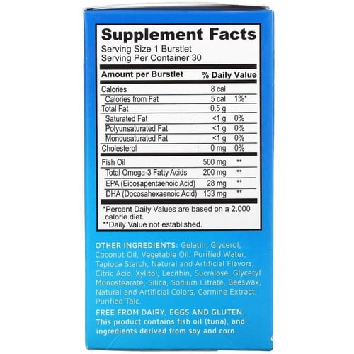 ريل هيلث، كيدز سمارت أوميجا-3 للأطفال، مكمل غذائي...