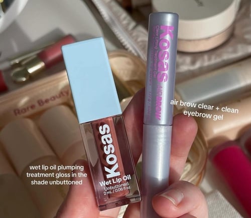 طقم كوساس - قلوس 2ml + مسكرة حواحب شفافة 1.77g