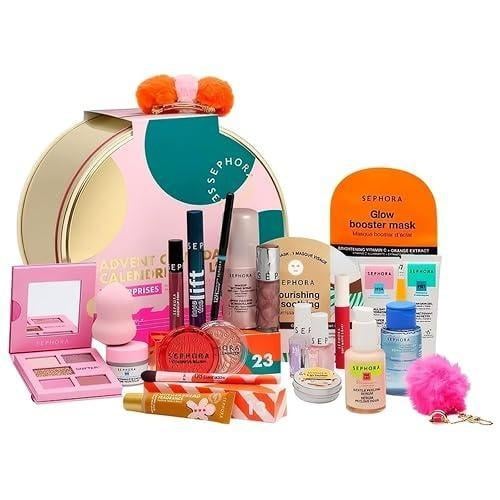 مجموعة سيفورا الفاخرة للعناية بالبشرة والمكياج - م...