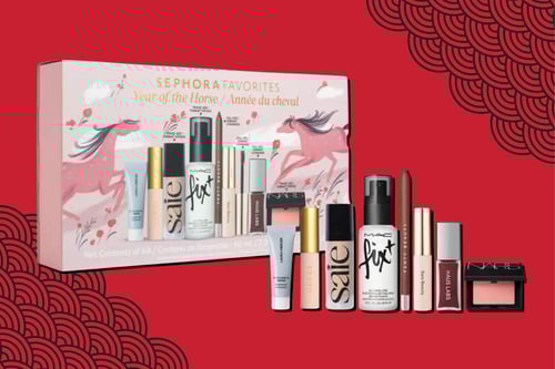 سيفورا مجموعة فوفريتس مكياج وعناية 8 قطع