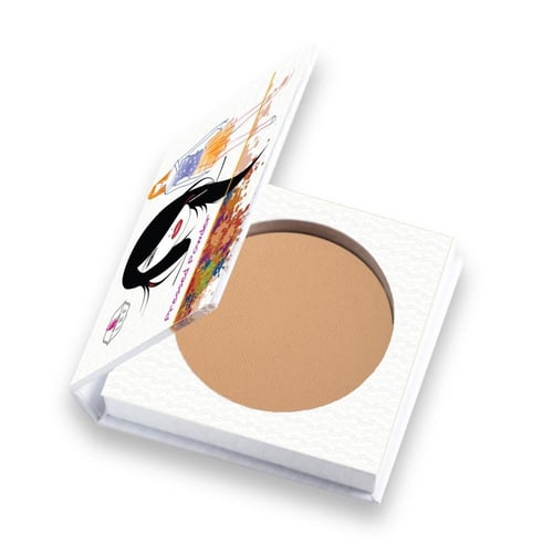 ليف بودرة مضغوطه لتثبيت المكياج وتوحيد للون البشره