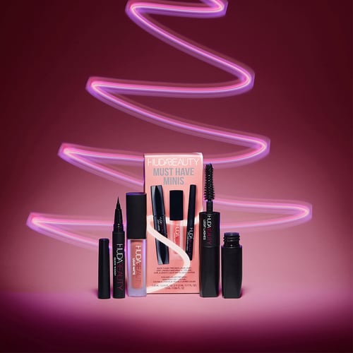 هدى بيوتي طقم ميست هاف ميني ماسكارا ومحدد وروج