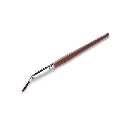 L123 | ليف فرشاة معكوفه لرسم أيلاينر العيون