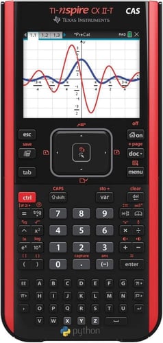 TI-Nspire CX II-T CAS Graphing Calculator