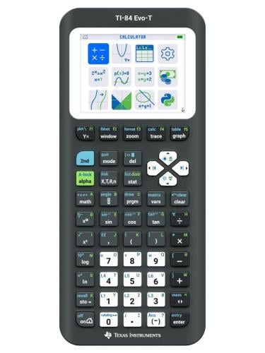 TI-84 Evo-T - آلة حاسبة الرسوم البيانية الاصدار الجديد 2026