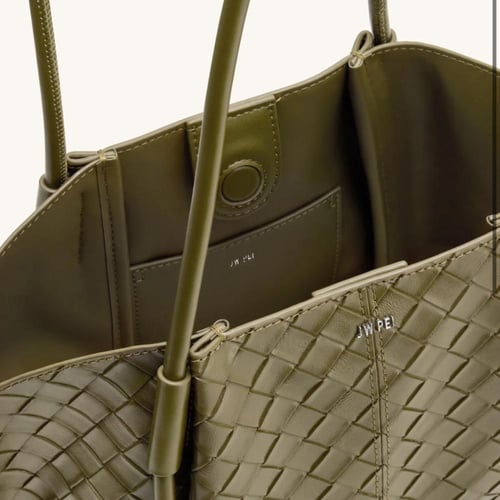 Nala jwpei -Weave Texture Olive Green