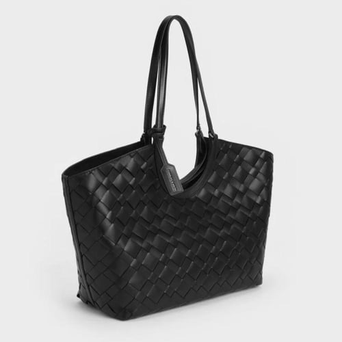 شنطة تشارلز اند كيث Ivette Woven بلونين