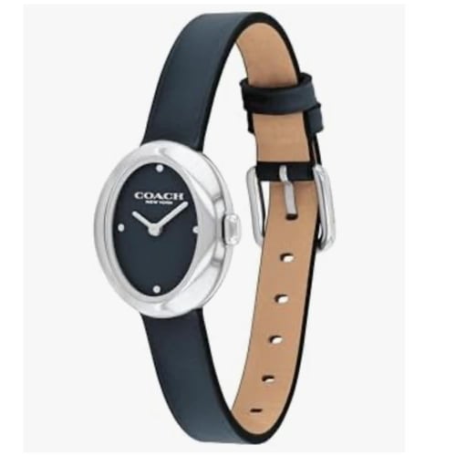 ساعة كوتش جلد -متوفرة بألوان متعددة