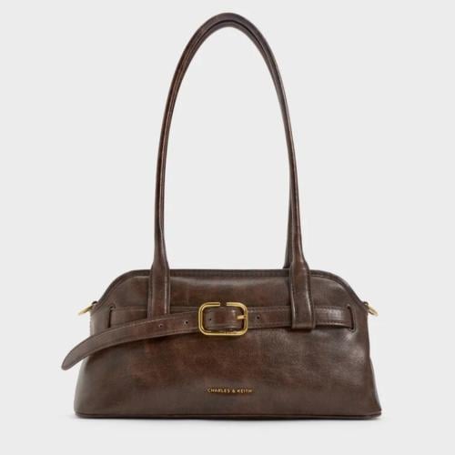 Victoria Belted Elongated Bag