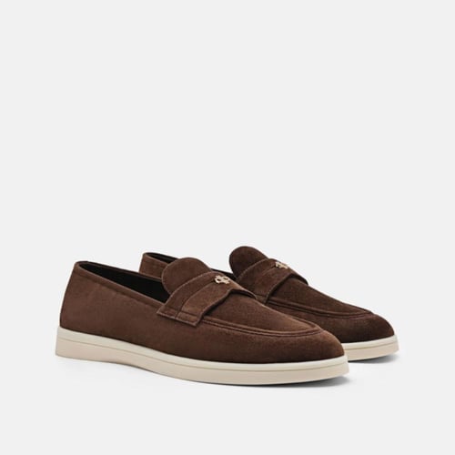 Suede Driving Shoes-Pedro|بيدرو