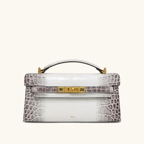 Jw Pei Noor Top Handle Bag - white Croc