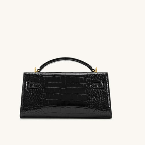 Jw Pei Noor Top Handle Bag - Black Croc