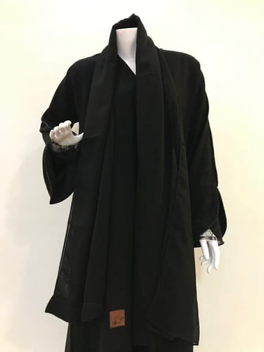 عباية كم دانتيل