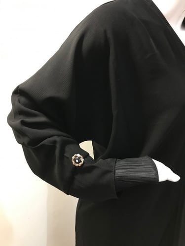 عباية طقطق كُم شيفون