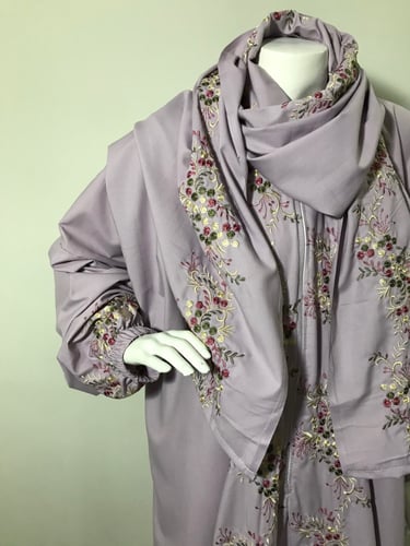 شرشف صلاة سحاب بنطريز متنوع