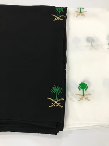 طرحة سيفين ونخلة