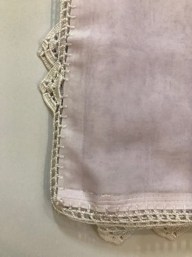 طرحة بوال بيضاء