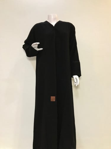 عباية بتطريز سلسال منتصف الكُم