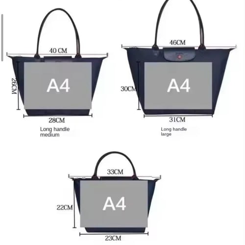 لونق تشامب جميع الألوان - مقاس L