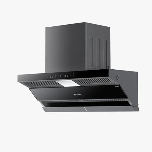 شفاط كيتشن لاين 90سم زجاج فلتر قوة 1380 - KL-TR02