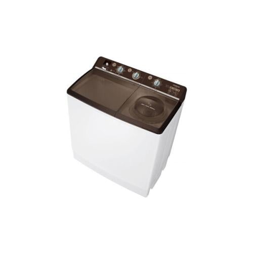 غسالة هيتاشي حوضين 17 كيلو بني - PS-1700FJDBR