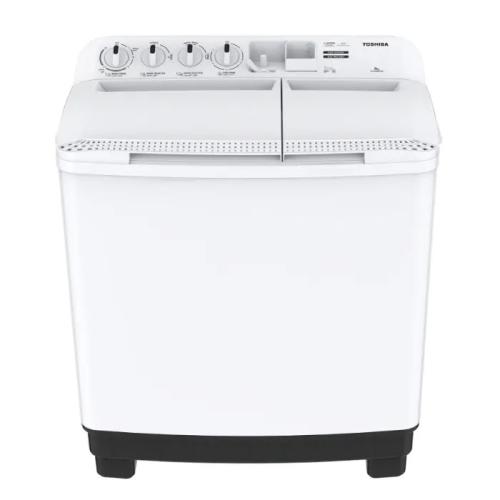 غسالة حوضين توشيبا 8 ك ابيض VH-L90WBB-WW