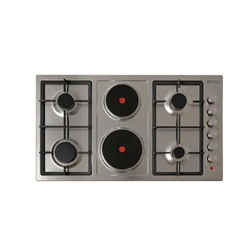 سطح غاز جنرال سوبريم 90سم 4شعلات غاز 2 شعلة كهرباء...