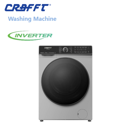 غسالة كرافت اتوماتيك فتحة أمامية 7+12 كيلو فضي - C...