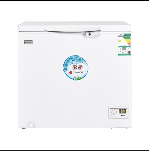 فريزر مسطح جريس 7.1 قدم , 202 لتر ابيض - GR250FW