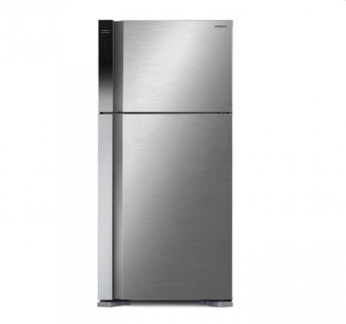 ثلاجة هيتاشي 19.4 قدم إنفرتر , 725 , سلفر - R-V725...