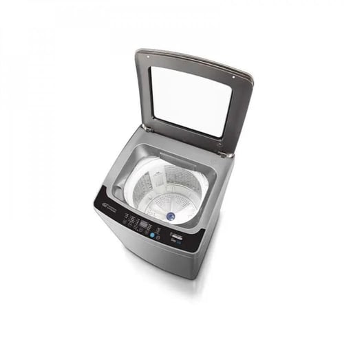 غسالة جنرال سوبريم فتحة علوي , 15 كيلو , استيل , G...