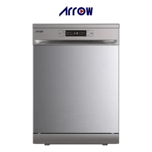 غسالة صحون أرو 15 مكان, استيل - RO-15DWGS