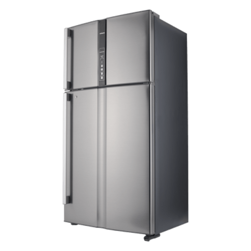 ثلاجة هيتاشي21.2 قدم سلفر - R-V805PS1KV-1PSU