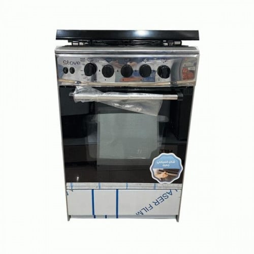 فرن ستوف , 55*55 , استيل - C5555S3V-AC-202-S-ECO