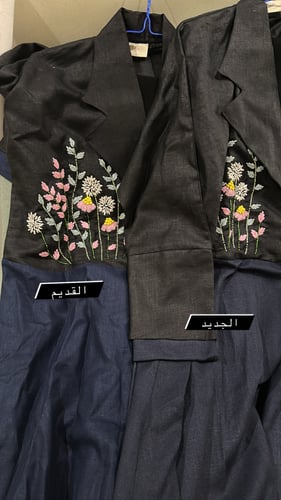 Floral - black