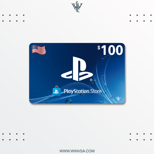 بطاقة بلايستيشن 100$ - المتجر الأمريكي