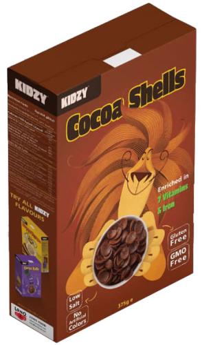 كيدزي كورن فليكس رقائق الذره بالكاكاؤ Kidzy Cocoa...