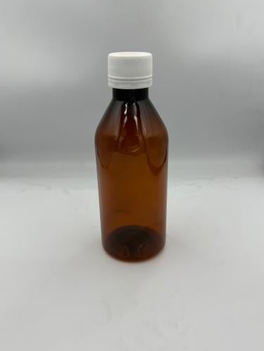 عبوة 250 مل قطر 28 غامق بني غطاء ابيض 24ح@