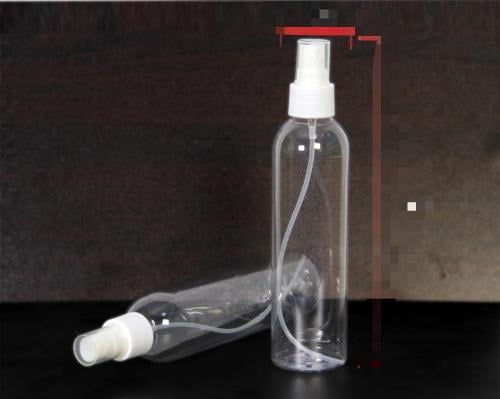 عبوة 60 مل قطر 20شفاف مع غطاء بخاخ شفاف مرش 24حبه...