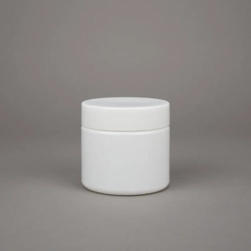 برطمان اسطواني ابيض كامل 175 مل قطر 70 @