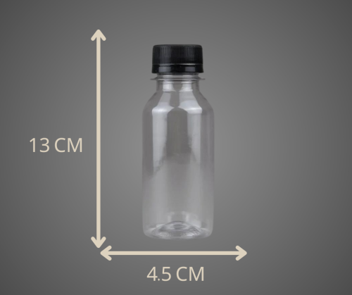 عبوة دائري شفاف 197 مل @