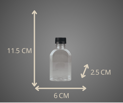 عبوة كولد برو شفاف 125 مل @