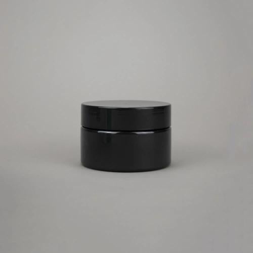 برطمان اسطواني اسود كامل 280 مل * 96@