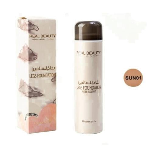 بخاخ خافي عيوب الساقين من ريل بيوتي درجة 01 -150 م...