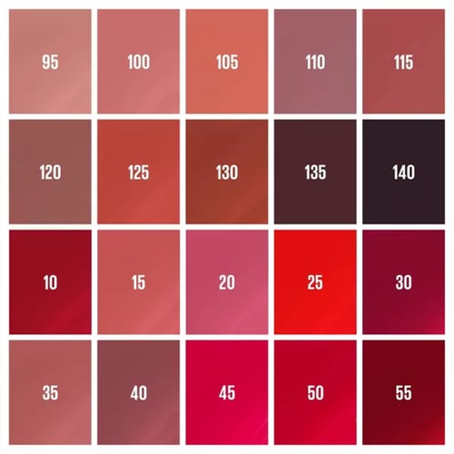 احمر شفاه ميبيلين سوبر ستاي مات اينك درجة 35