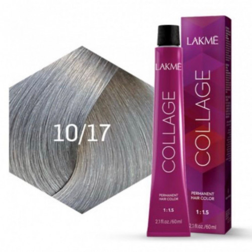 صبغة لاكمي كولاج - 10/17 أشقر بلاتيني رمادي