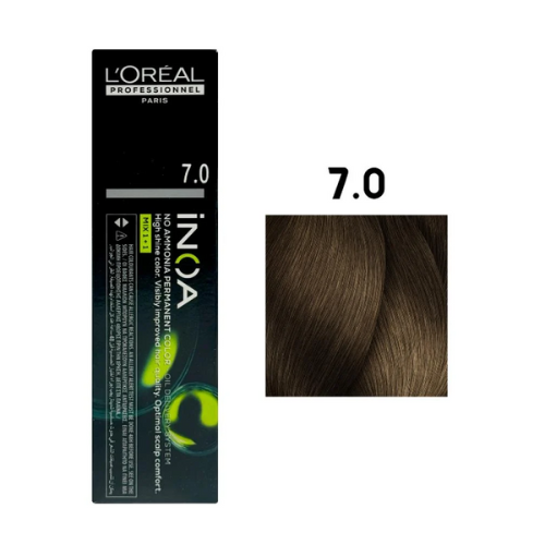 صبغة لوريال انوا بدون امونيا 7.0 اشقر غامق