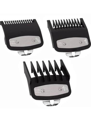 مجموعة امشاط ماكينة حلاقة الشعر من وال مقاسات مختل...